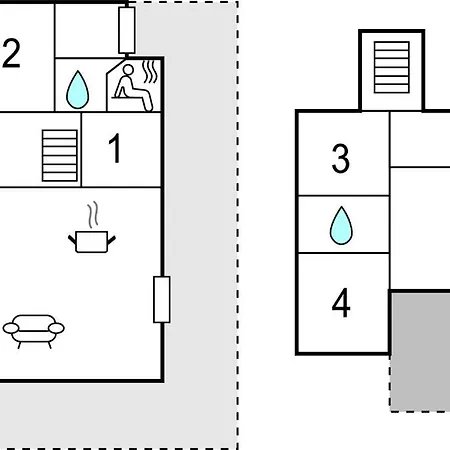 Дом отдыха In With Sauna